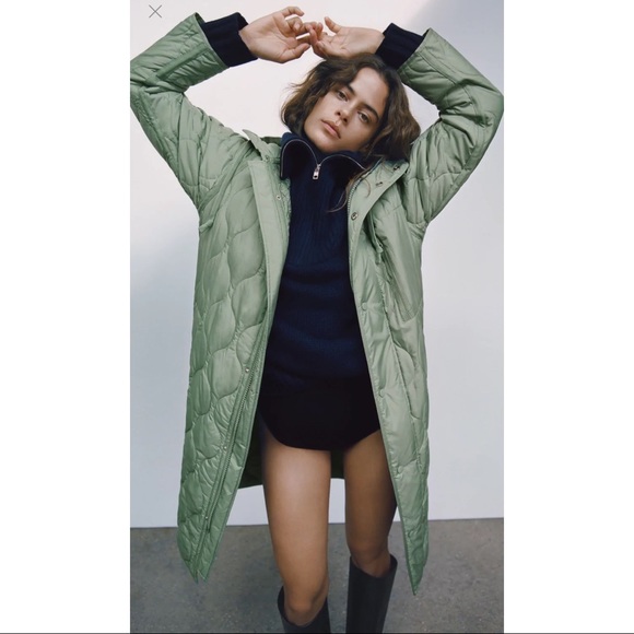 Zara Jackets & Blazers - Zara oversized quilted coat